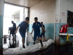 華紡:全員合力抗臺風 全面應對保生產(chǎn)